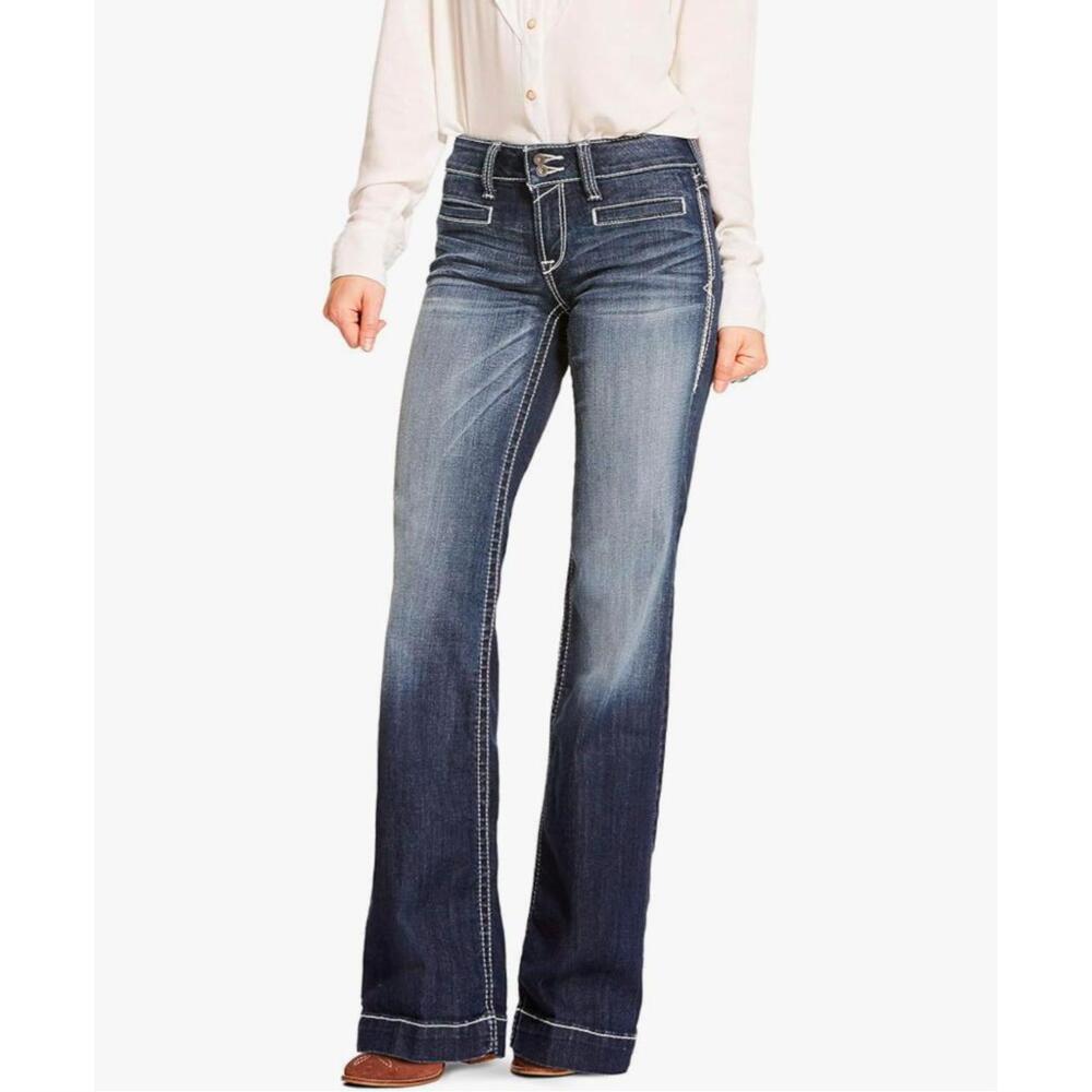 Ariat Women's Dark Blue Bootcut Jeans